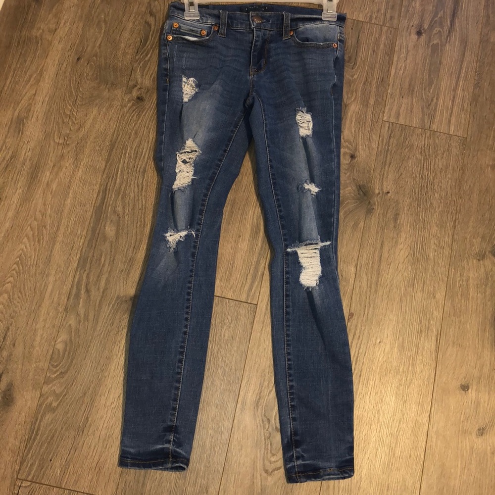 Flex effects low rise jeans Aero postale